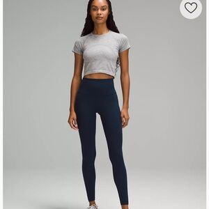 Lululemon Wunder train high rise tights with pockets 28”
